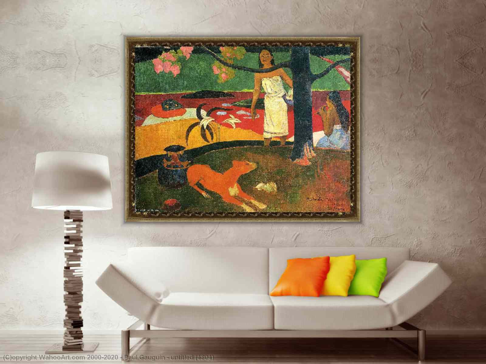 director tanker Muscular Paintings Reproductions | Pastorales Tahitiennes by Paul Gauguin |  AllPaintingsStore.com