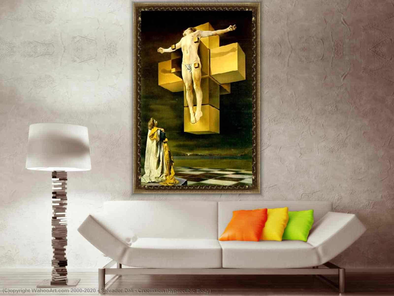 Paintings Reproductions Crucifixion, 1954 by Salvador Dali