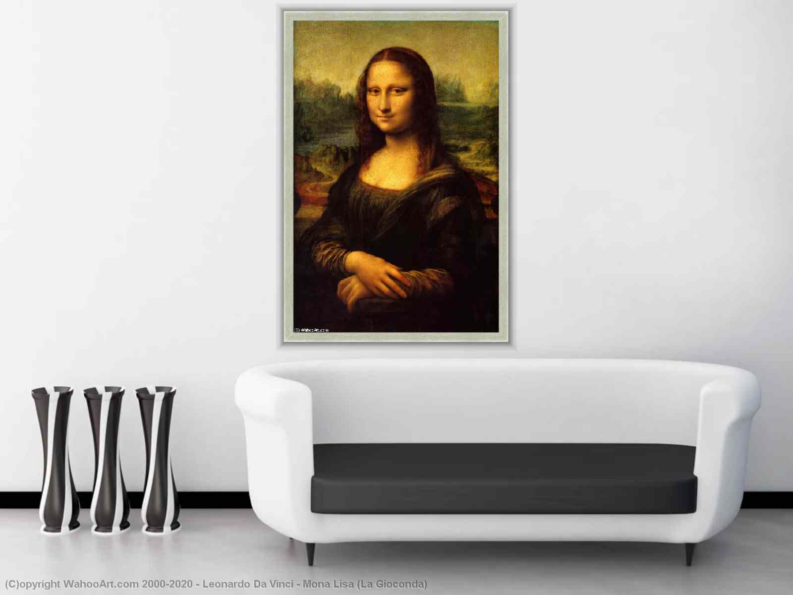 Leonardo Da Vinci Mona Lisa (La Gioconda) Painting Reproductions, Save  50-75%, Free Shipping